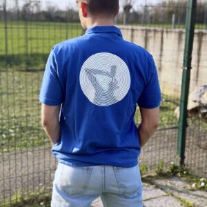 polo uomo blu